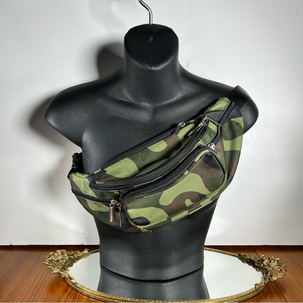 Camouflage Convertible Sling Bag Excellent Condition